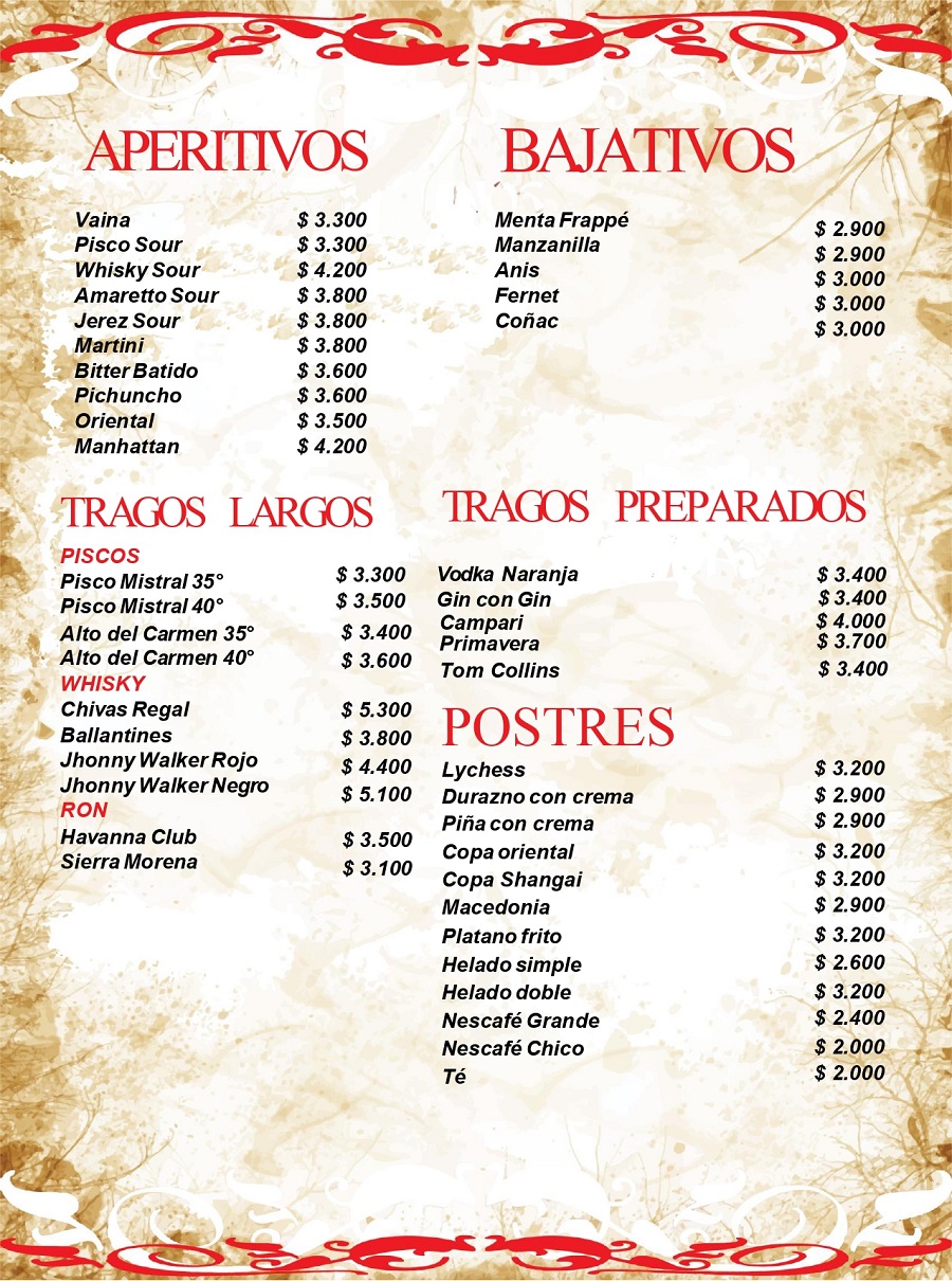 carta comida china 10