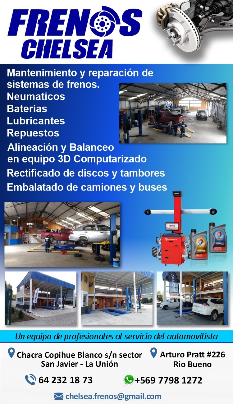 reparacion frenos en la union rio bueno 2